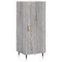 Aparador alto madera contrachapada gris Sonoma 34,5x34x180 cm de vidaXL, Aparadores - Ref: Foro24-3199159, Precio: 105,85 €, ...