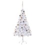 Künstlicher Weihnachtsbaum mit Lichtern und Kugeln 380 Zweige 150 cm von vidaXL, Weihnachtsbäume - Ref: Foro24-3077579, Preis...