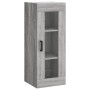 Aparador alto madera contrachapada gris Sonoma 34,5x34x180 cm de vidaXL, Aparadores - Ref: Foro24-3199495, Precio: 108,99 €, ...