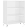 High glossy white plywood sideboard 69.5x34x180 cm by vidaXL, Sideboards - Ref: Foro24-3200083, Price: 129,99 €, Discount: %