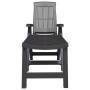 Anthracite grey plastic sun lounger by vidaXL, Loungers - Ref: Foro24-364707, Price: 62,15 €, Discount: %