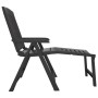 Anthracite grey plastic sun lounger by vidaXL, Loungers - Ref: Foro24-364707, Price: 62,15 €, Discount: %