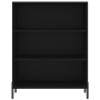 Aparador alto madera contrachapada negro 69,5x34x180 cm de vidaXL, Aparadores - Ref: Foro24-3200074, Precio: 135,96 €, Descue...