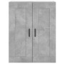 Aparador alto madera contrachapada gris hormigón 69,5x34x180 cm de vidaXL, Aparadores - Ref: Foro24-3200077, Precio: 122,68 €...