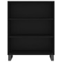 Aparador alto madera contrachapada negro 69,5x34x180 cm de vidaXL, Aparadores - Ref: Foro24-3200090, Precio: 135,74 €, Descue...