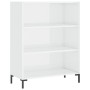 High glossy white plywood sideboard 69.5x34x180 cm by vidaXL, Sideboards - Ref: Foro24-3200067, Price: 130,10 €, Discount: %