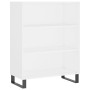 Aparador alto madera contrachapada blanco 69,5x34x180 cm de vidaXL, Aparadores - Ref: Foro24-3200089, Precio: 125,59 €, Descu...