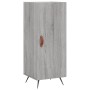 Tall Sonoma gray plywood sideboard 34.5x34x180 cm by vidaXL, Sideboards - Ref: Foro24-3199151, Price: 104,30 €, Discount: %