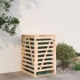 Garbage bin shed solid pine wood 84x90x128.5cm by vidaXL, Waste container supports - Ref: Foro24-825100, Price: 120,92 €, Dis...