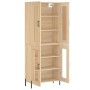 High oak-colored plywood sideboard 69.5x34x180 cm by vidaXL, Sideboards - Ref: Foro24-3199628, Price: 151,77 €, Discount: %