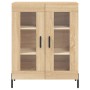 High oak-colored plywood sideboard 69.5x34x180 cm by vidaXL, Sideboards - Ref: Foro24-3199628, Price: 151,77 €, Discount: %