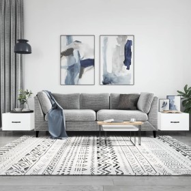 Coffee tables 2 pcs white engineered wood 50x50x40 cm by vidaXL, Coffee table - Ref: Foro24-829381, Price: 68,99 €, Discount: %