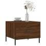 Coffee tables 2 pcs oak brown engineered wood 50x50x40cm by vidaXL, Coffee table - Ref: Foro24-829427, Price: 79,99 €, Discou...