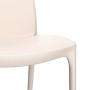 Garden chairs 2 pcs cream-colored polypropylene 50x46x80 cm by vidaXL, Garden chairs - Ref: Foro24-364733, Price: 107,50 €, D...