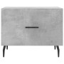 Center table 2 units engineered wood gray concrete 50x50x40cm by vidaXL, Coffee table - Ref: Foro24-829437, Price: 73,99 €, D...