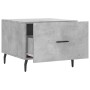 Mesa de centro 2 uds madera ingeniería gris hormigón 50x50x40cm de vidaXL, Mesas de centro - Ref: Foro24-829437, Precio: 73,9...