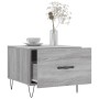 Coffee tables 2 units Sonoma gray engineered wood 50x50x40 cm by vidaXL, Coffee table - Ref: Foro24-829393, Price: 65,29 €, D...