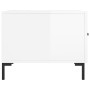 Coffee table 2 pcs glossy white engineered wood 50x50x40cm by vidaXL, Coffee table - Ref: Foro24-829401, Price: 69,76 €, Disc...