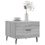 Coffee tables 2 units Sonoma gray engineered wood 50x50x40 cm by vidaXL, Coffee table - Ref: Foro24-829441, Price: 76,99 €, D...