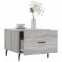 Coffee tables 2 units Sonoma gray engineered wood 50x50x40 cm by vidaXL, Coffee table - Ref: Foro24-829441, Price: 76,99 €, D...