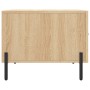 Couchtische, 2 Stück, Holzwerkstoff, Sonoma-Eiche, 50 x 50 x 40 cm von vidaXL, Couchtisch - Ref: Foro24-829419, Preis: 73,07 ...