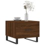 Coffee tables 2 pcs oak brown engineered wood 50x50x40cm by vidaXL, Coffee table - Ref: Foro24-829459, Price: 74,72 €, Discou...