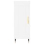 Aparador alto madera contrachapada blanco 34,5x34x180 cm de vidaXL, Aparadores - Ref: Foro24-3199473, Precio: 98,06 €, Descue...