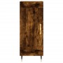 Aparador de madera contrachapada roble ahumado 34,5x34x180 cm de vidaXL, Aparadores - Ref: Foro24-3199478, Precio: 101,85 €, ...