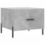 Center table 2 units engineered wood gray concrete 50x50x40cm by vidaXL, Coffee table - Ref: Foro24-829421, Price: 73,07 €, D...