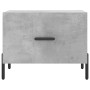 Center table 2 units engineered wood gray concrete 50x50x40cm by vidaXL, Coffee table - Ref: Foro24-829421, Price: 73,07 €, D...