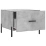 Center table 2 units engineered wood gray concrete 50x50x40cm by vidaXL, Coffee table - Ref: Foro24-829421, Price: 73,07 €, D...