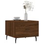 Coffee tables 2 pcs oak brown engineered wood 50x50x40cm by vidaXL, Coffee table - Ref: Foro24-829443, Price: 76,99 €, Discou...