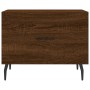 Coffee tables 2 pcs oak brown engineered wood 50x50x40cm by vidaXL, Coffee table - Ref: Foro24-829443, Price: 76,99 €, Discou...