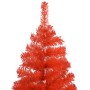 Beleuchteter Weihnachtsbaum mit Lichtern und roten Kugeln 210 cm von vidaXL, Weihnachtsbäume - Ref: Foro24-3077601, Preis: 81...