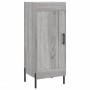 Tall Sonoma gray plywood sideboard 34.5x34x180 cm by vidaXL, Sideboards - Ref: Foro24-3199503, Price: 110,40 €, Discount: %