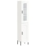 High glossy white plywood sideboard 34.5x34x180 cm by vidaXL, Sideboards - Ref: Foro24-3199499, Price: 114,56 €, Discount: %