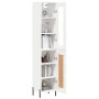 High glossy white plywood sideboard 34.5x34x180 cm by vidaXL, Sideboards - Ref: Foro24-3199499, Price: 114,56 €, Discount: %