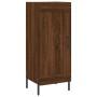 Aparador alto madera contrachapada roble marrón 34,5x34x180 cm de vidaXL, Aparadores - Ref: Foro24-3199504, Precio: 110,26 €,...