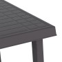 Camping table wood look PP anthracite gray 79x56x64 cm by vidaXL, Garden tables - Ref: Foro24-364735, Price: 60,72 €, Discoun...