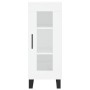 Tall white plywood sideboard 34.5x34x180 cm by vidaXL, Sideboards - Ref: Foro24-3199449, Price: 107,99 €, Discount: %