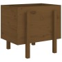 Solid pine wood planter in honey brown color, 62x50x57 cm by vidaXL, Pots and planters - Ref: Foro24-825208, Price: 73,30 €, ...