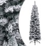 Árbol de Navidad delgado con nieve PVC verde 150 cm de vidaXL, Arboles de navidad - Ref: Foro24-3077755, Precio: 55,19 €, Des...