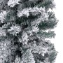 Slim Christmas tree with snow PVC green 150 cm by vidaXL, Christmas trees - Ref: Foro24-3077755, Price: 55,19 €, Discount: %