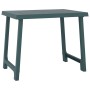 Mesa de camping con aspecto de madera PP verde 79x56x64 cm de vidaXL, Mesas de jardín - Ref: Foro24-364736, Precio: 47,99 €, ...