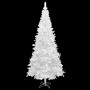 Künstlicher Weihnachtsbaum mit Lichtern und weißen Kugeln 240 cm von vidaXL, Weihnachtsbäume - Ref: Foro24-3077496, Preis: 12...