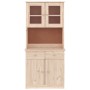 Aparador alto ALTA madera maciza de pino 77x35x165 cm de vidaXL, Aparadores - Ref: Foro24-3187773, Precio: 290,61 €, Descuent...