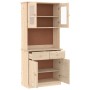 Aparador alto ALTA madera maciza de pino 77x35x165 cm de vidaXL, Aparadores - Ref: Foro24-3187773, Precio: 290,61 €, Descuent...