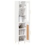 High glossy white plywood sideboard 34.5x34x180 cm by vidaXL, Sideboards - Ref: Foro24-3199483, Price: 106,35 €, Discount: %