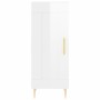 High glossy white plywood sideboard 34.5x34x180 cm by vidaXL, Sideboards - Ref: Foro24-3199483, Price: 106,35 €, Discount: %