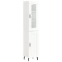 High glossy white plywood sideboard 34.5x34x180 cm by vidaXL, Sideboards - Ref: Foro24-3199507, Price: 111,21 €, Discount: %